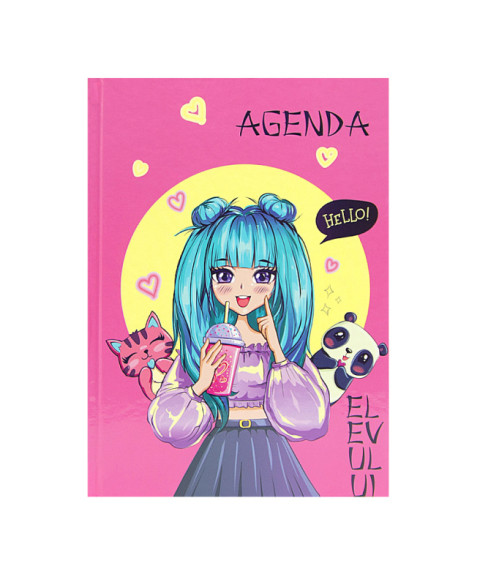 Agenda elevului NEW SCHOOL CITY 48 foi, copertă tare